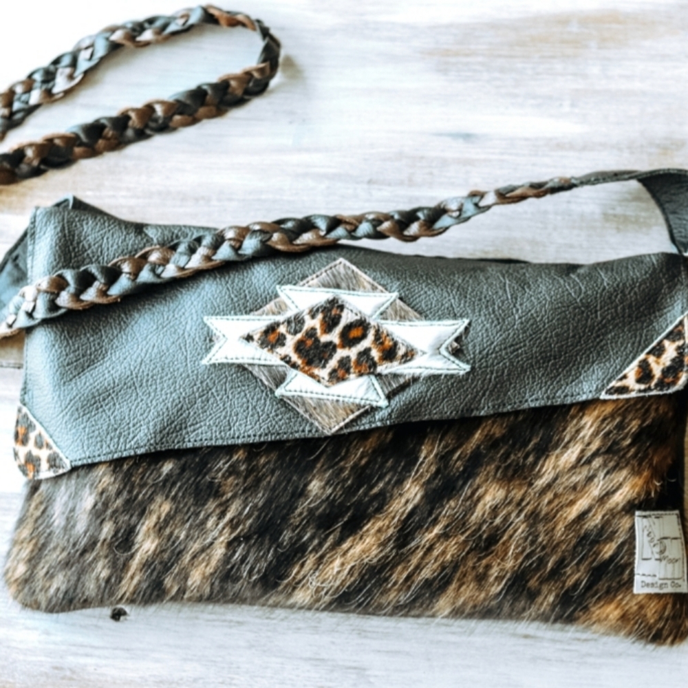 Cowhide Bag crossbody purse